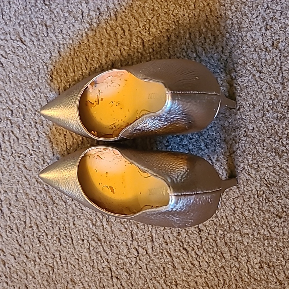 enzo angiolini snakeskin pumps